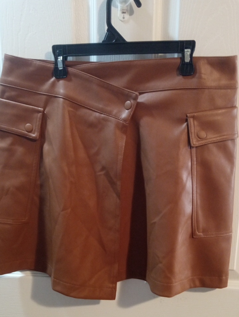 VERONA FAUX LEATHER MINI